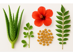 Indian hair care routine