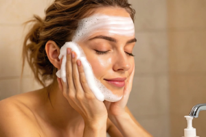 skincare routine for oily skin in winter