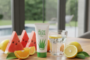 skincare routine in summer